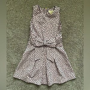 NWOT Kate Spade Jillian Girl’s 8Y Polka Dot Bow Dress